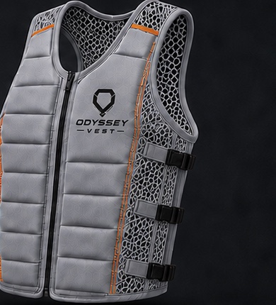 Grey / Orange